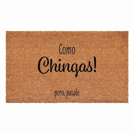Calloway Mills Doormat, Coir/Vinyl, 17 in W x 29 in L 111661729